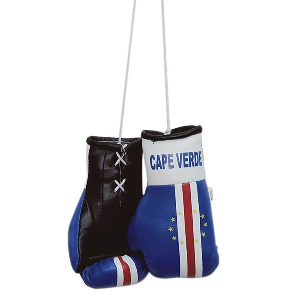 Cape Verde Boxing Glove / Cape Verde Flag / Mini Cape Verde Boxing Glove 