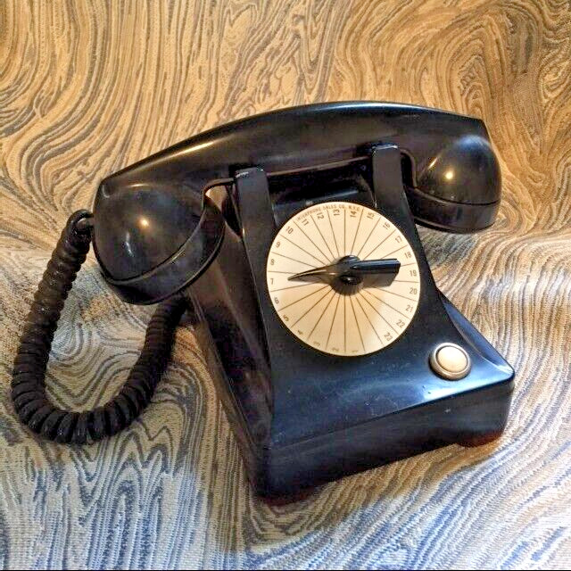 Rare, vintage Interphone Sales Co.  N.Y.C. Bakelite Telephone
