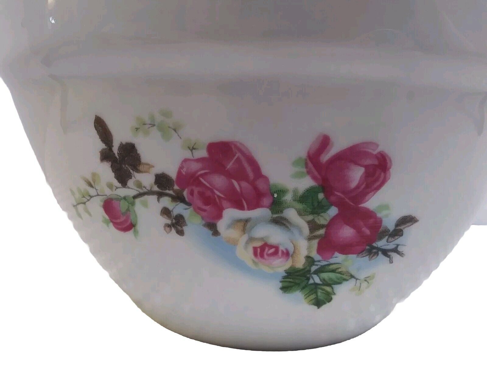 Painted Rose Pattern Colonial Band 7.75\