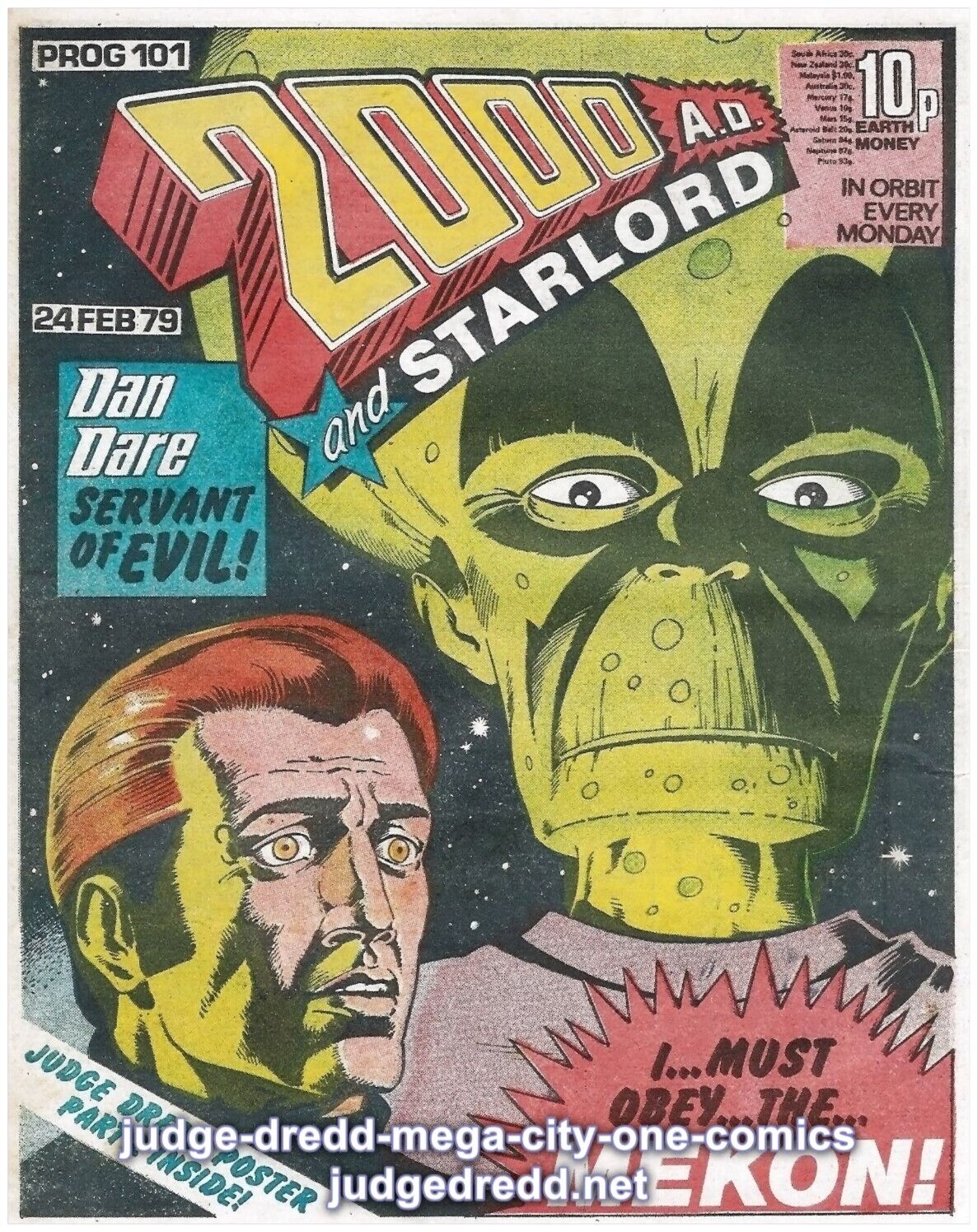 2000AD PROG 125 - 225 Judge Dredd 2000A.D. Comic Issues  1979 (mu)
