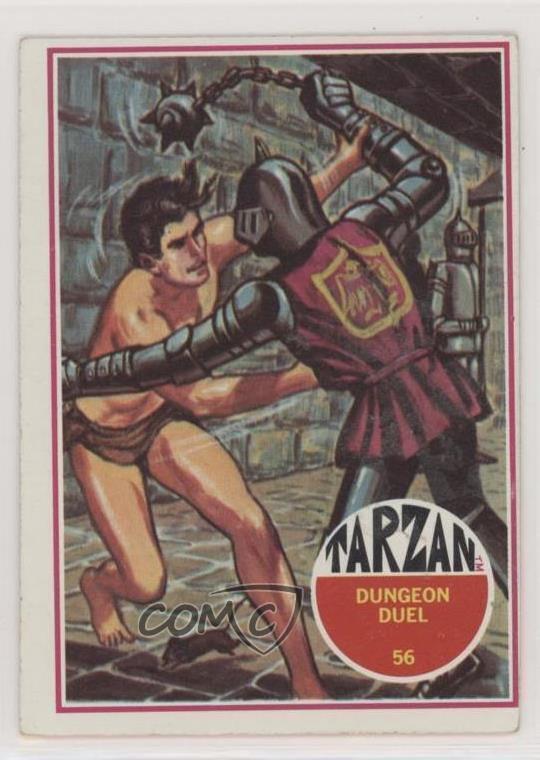 1966 Philadelphia Tarzan Dungeon Duel #56 0s4