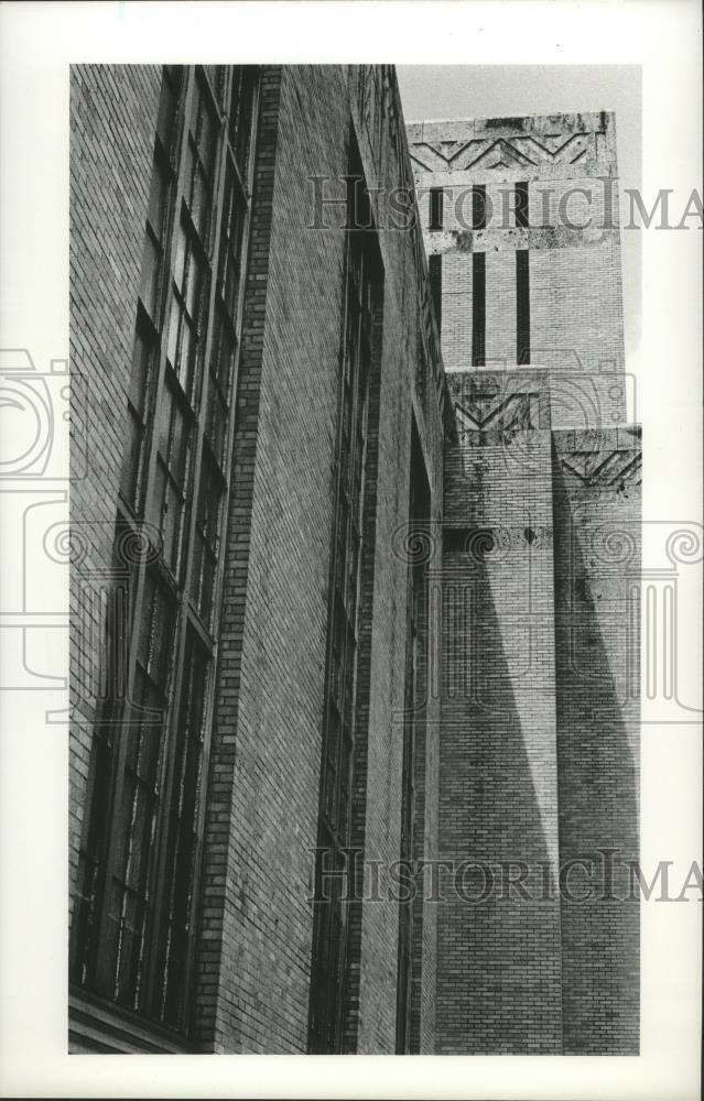 1975 Press Photo Architecture of the Music Hall/Coliseum - hca06836