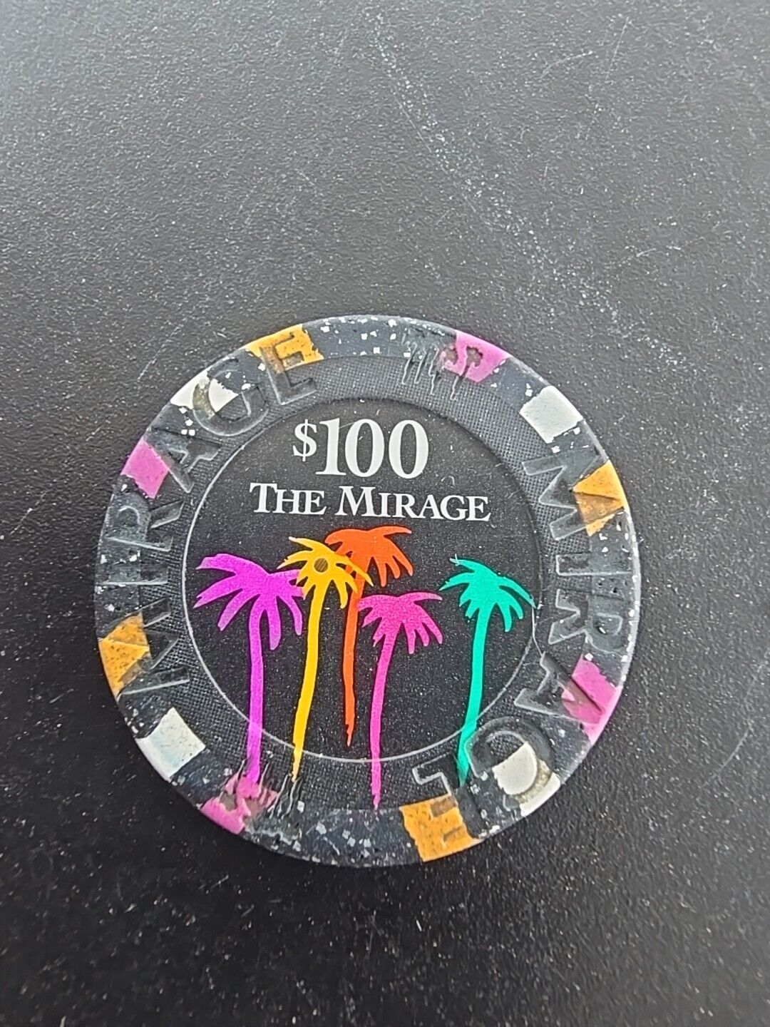 The Mirage Casino Chip $100 Chip Las Vegas NV 1996 Closing July 17th 2024