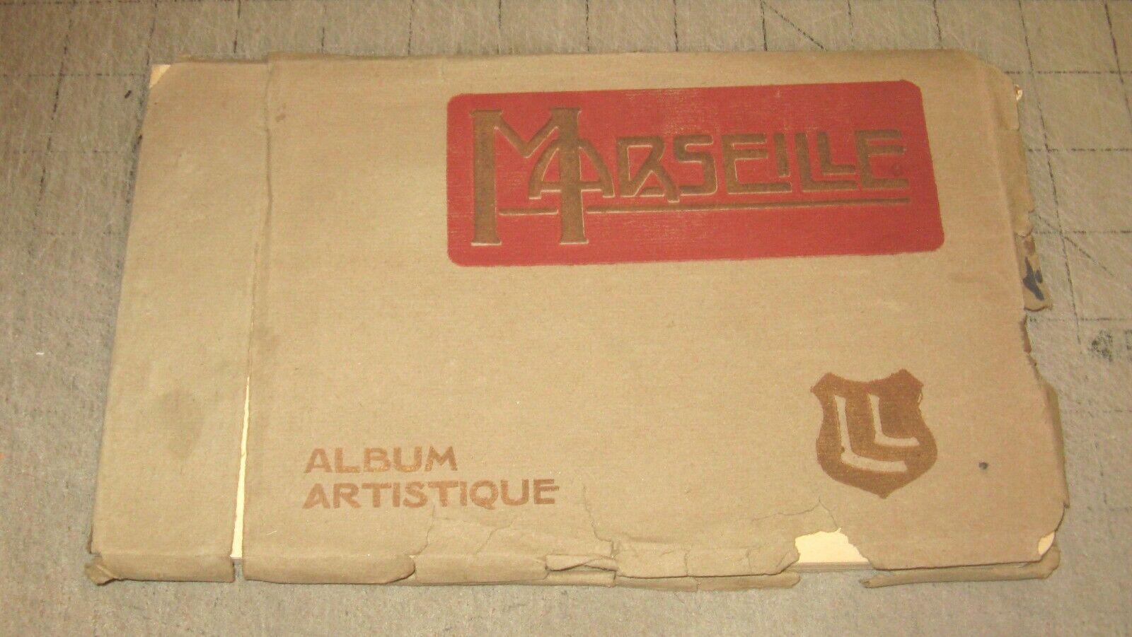 Vintage MARSEILLE Album Artistique - Souvenir Picture Booklet FRANCE - FRENCH