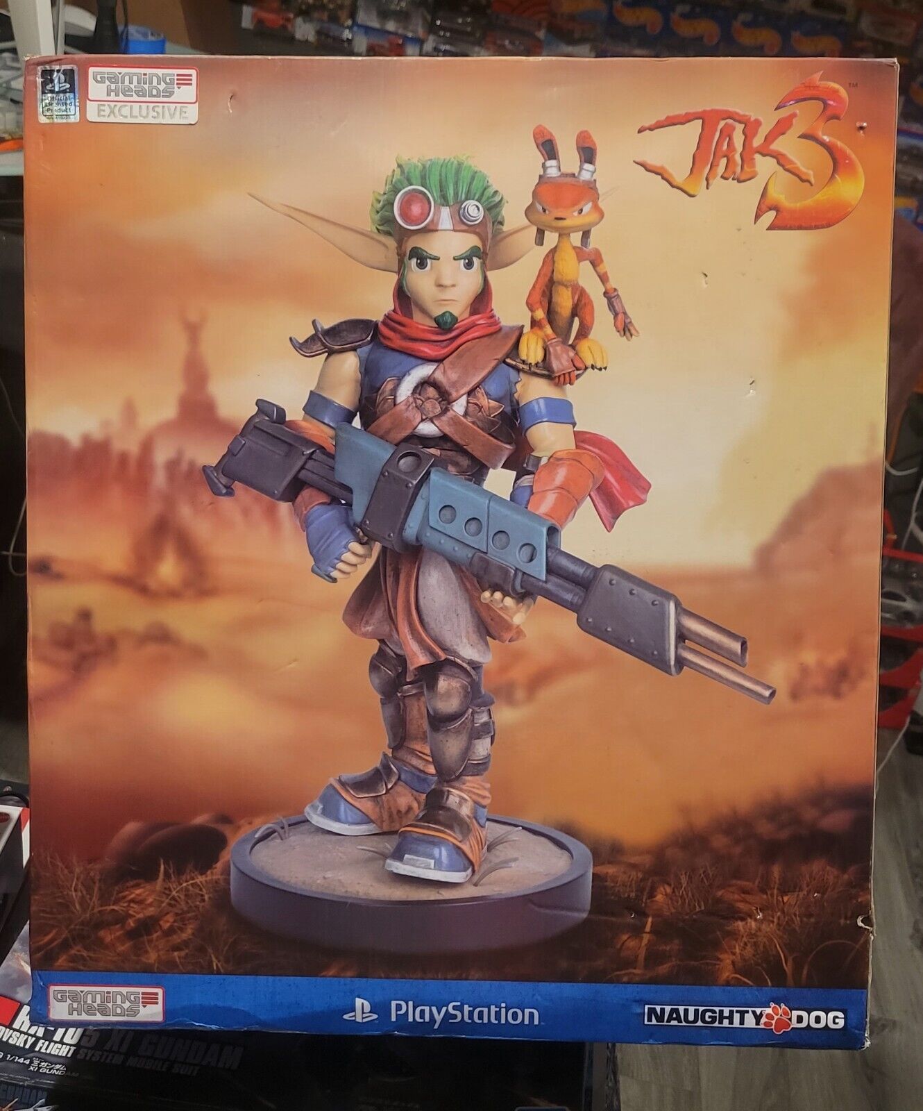 Gaming Heads Exclusive Statue Jak 3 Playstation Jak And Daxter