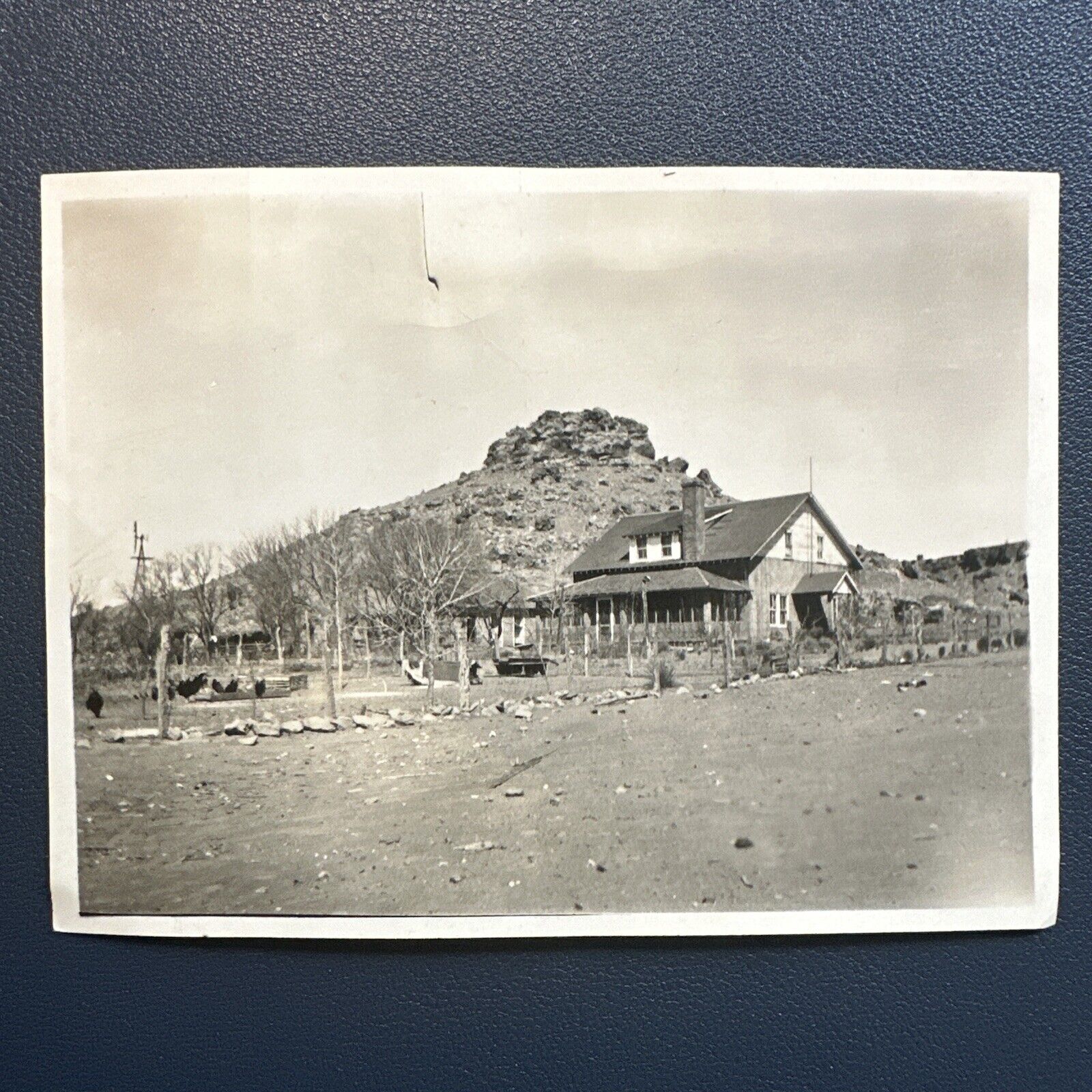 VINTAGE PHOTO Regnier, Oklahoma 1927 J J Willson Ranch Original Snapshot