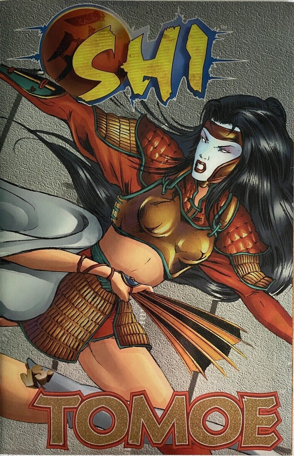 Shi vs. Tomoe #1 1996 Crusade Comics Chromium cover NM