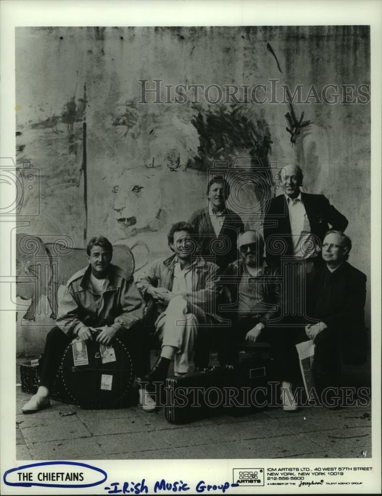 1990 Press Photo The Chieftains Irish music group. - hcp03782