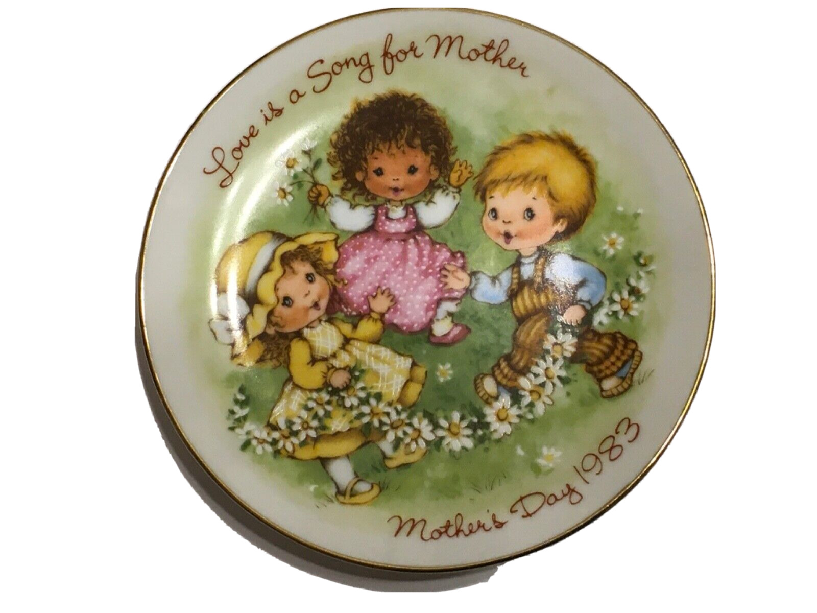 Avon 1983 Mother\'s Day   Love Is A Song For Mother Collector Plate