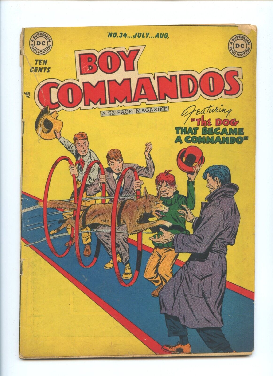 Boy Commandos #34 1949 (GD/VG 3.0)~