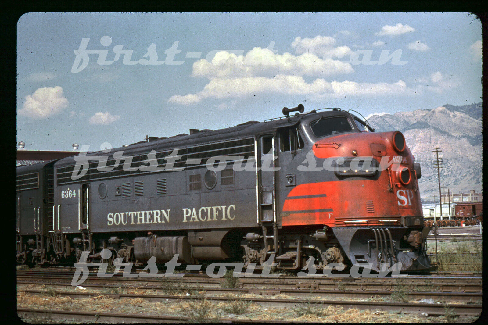 R DUPLICATE SLIDE - Southern Pacific SP 6364 EMD F-7