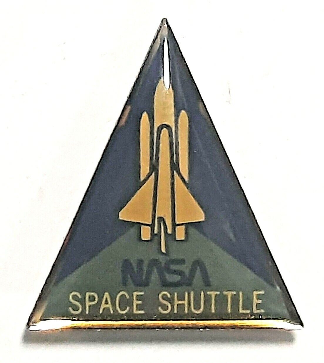 NASA Space Shuttle lapel pin  pre-owned from an estate