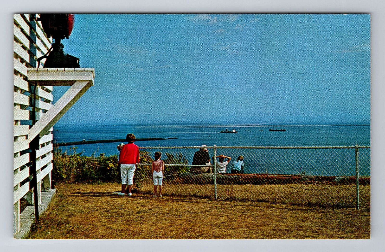 Ilwaco WA-Washington, Mouth Of The Columbia River, Vintage Souvenir Postcard