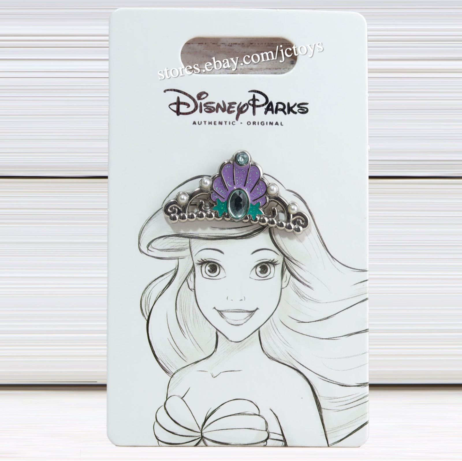 Disney Parks - The Little Mermaid - Princess Ariel Tiara - Pin