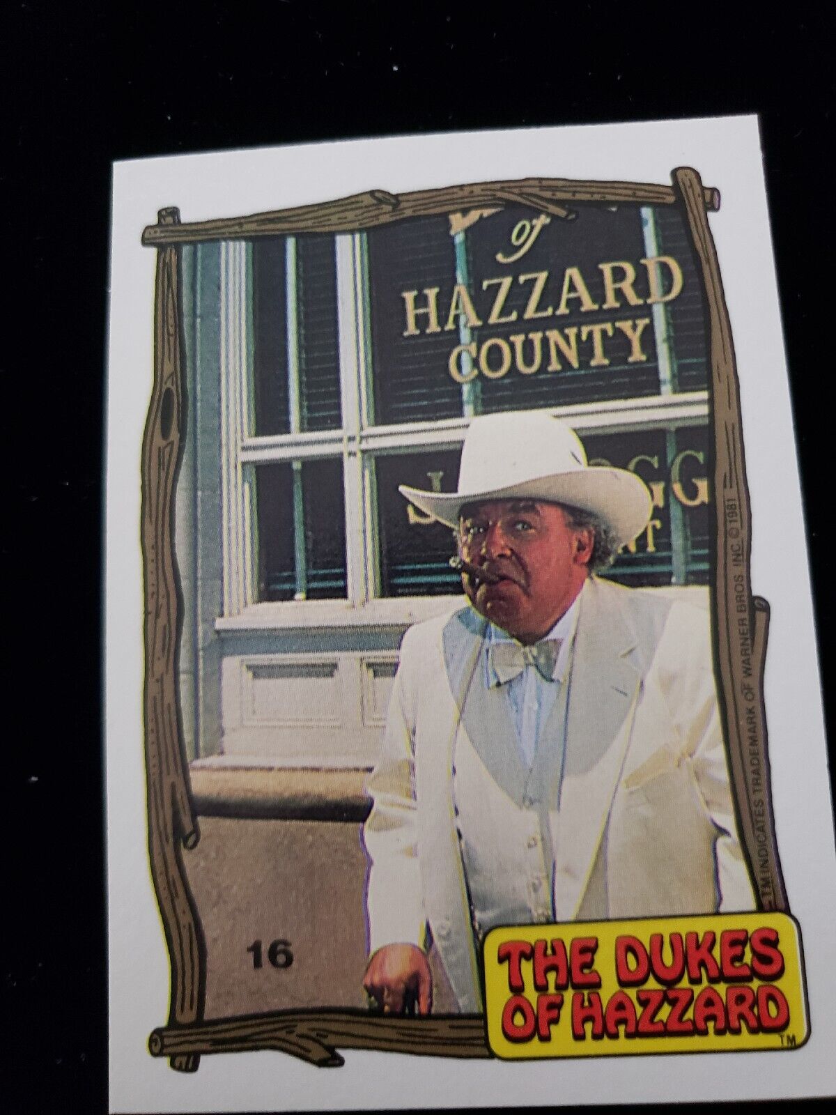 1983 Donruss Dukes of Hazzard Card #16