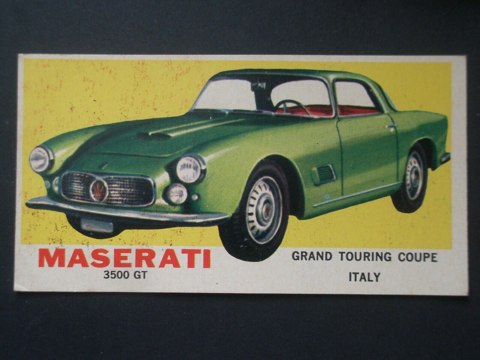 1961 TOPPS Sports Cars CHOICE Pick your card COMPLETE YOUR SET Photos of ALL JB