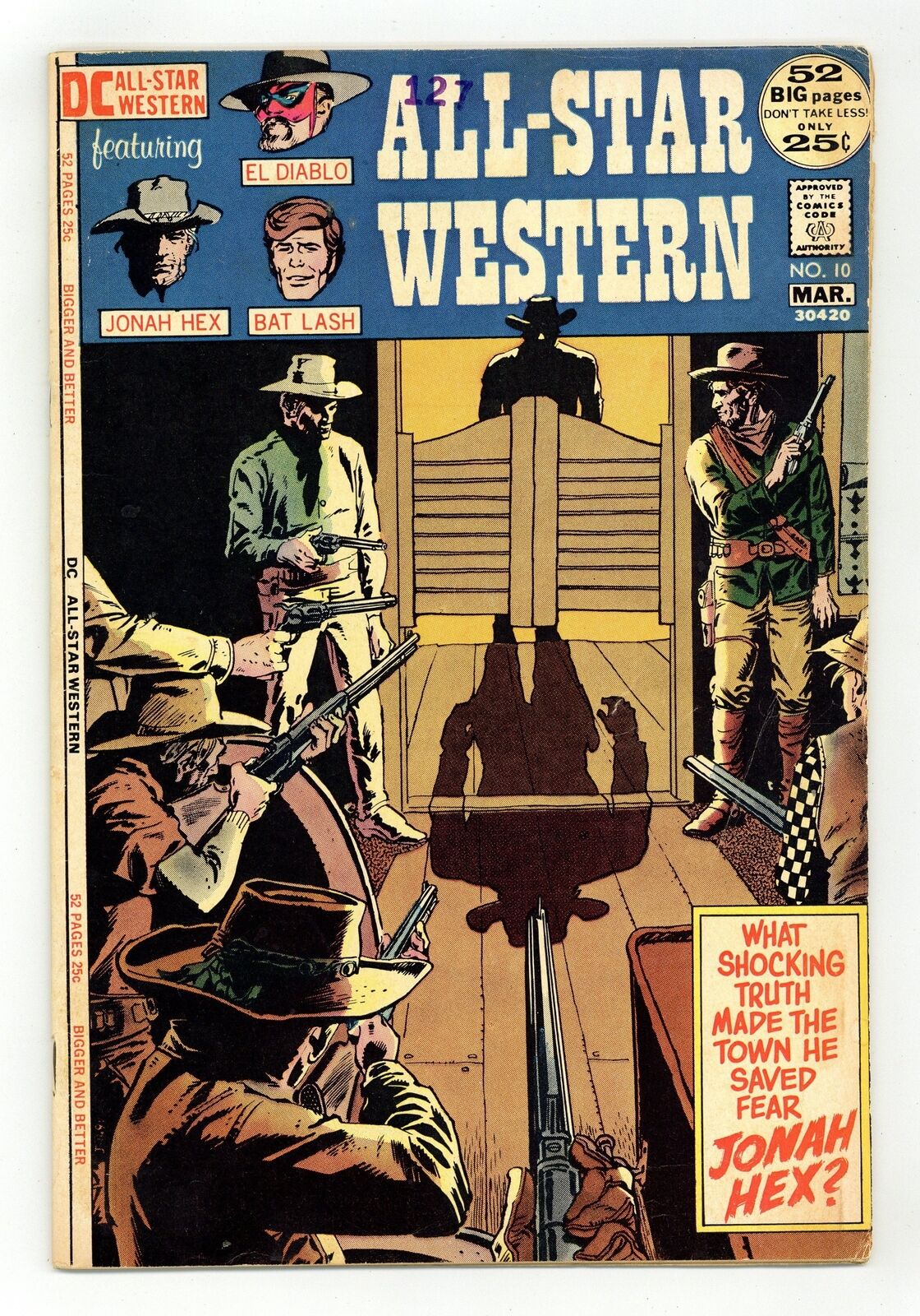 All Star Western #10 VG+ 4.5 1972 1st app. Jonah Hex