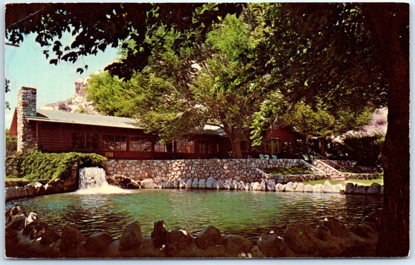 Postcard - Trout Fishing Pond, Rainbow Rancho, Whitewater Canyon - California