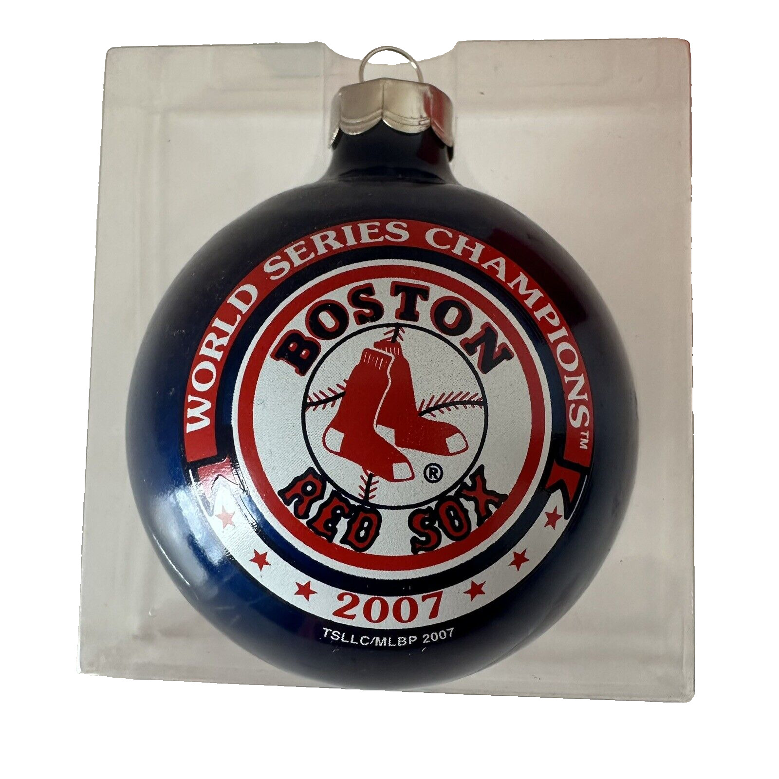 Boston Red Sox MLB 2007 World Series Champions Christmas Ornament RARE