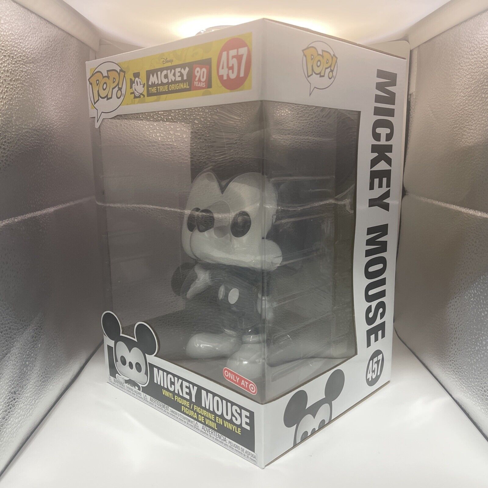 Funko POP Mickey Mouse 457 Black White Disney Target Exclus 90 Year Anniversary