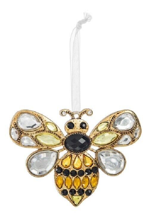 Ganz Crystal Expressions BEE with Acrylic Jewels Ornament 3\