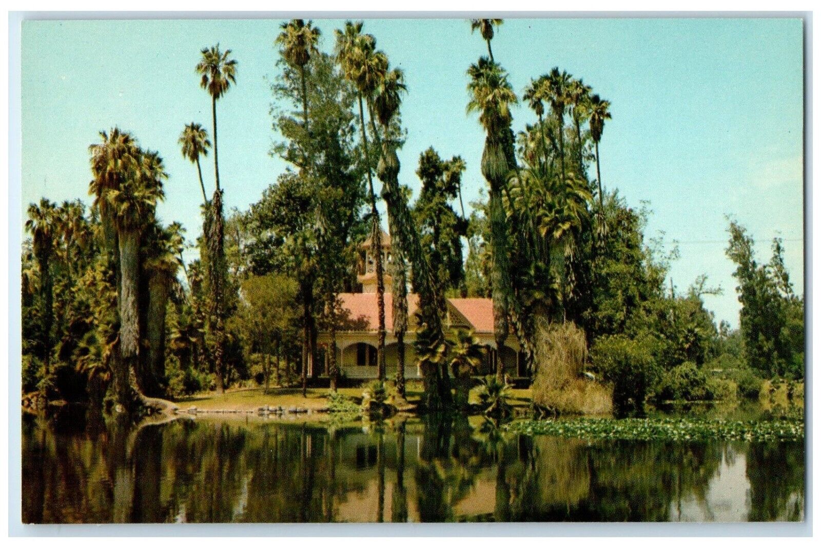 c1960 Queen Ann Cottage Guest House Lucky Baldwin Arcadia California CA Postcard