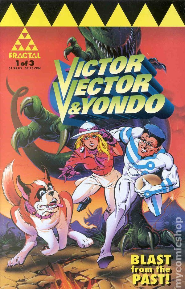 Victor Vector and Yondo #1 VF 1994 Stock Image
