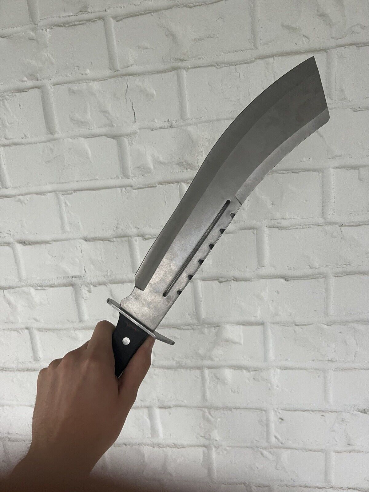 Large Sharp Silver Stainless Steel Machete Knife