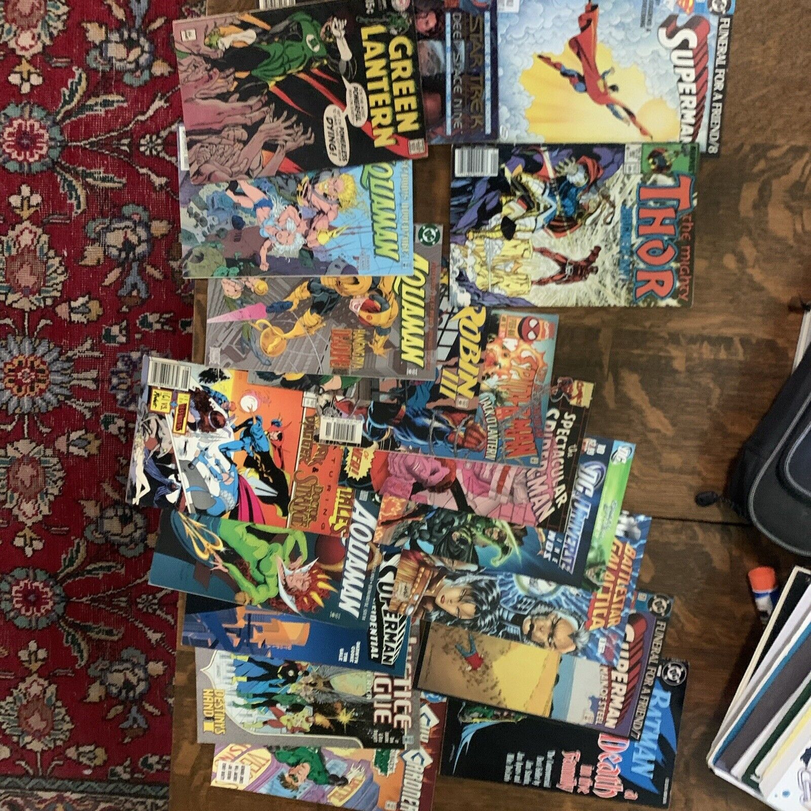 Lot Of 18 DC And Marvel Comics