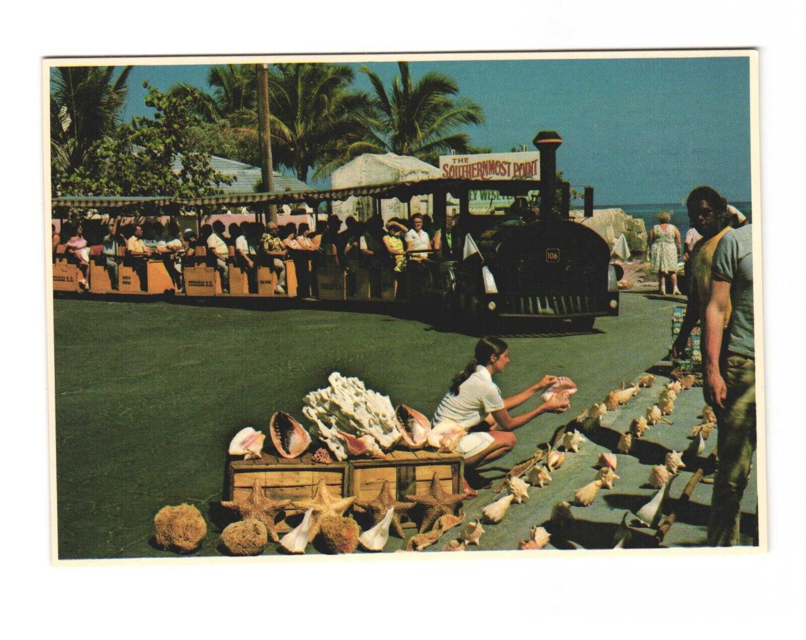 Southernmost Point Key West, Florida Postcard Unposted 4x6