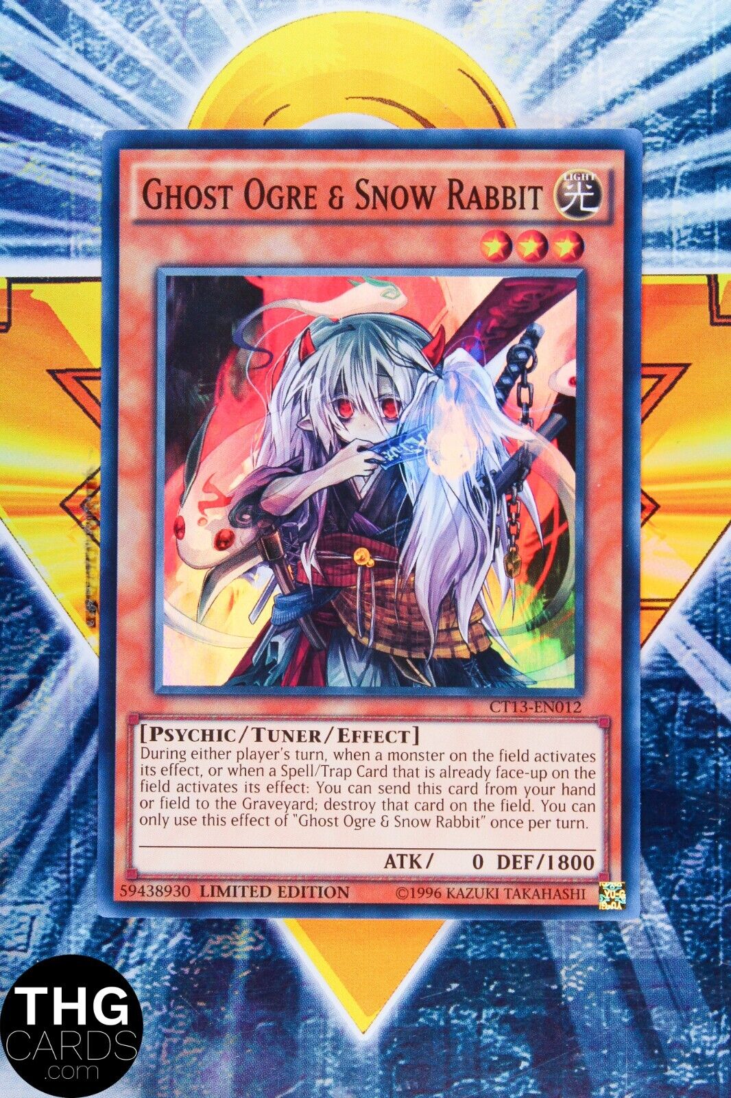 Ghost Ogre & Snow Rabbit CT13-EN012 Super Rare Yugioh Card