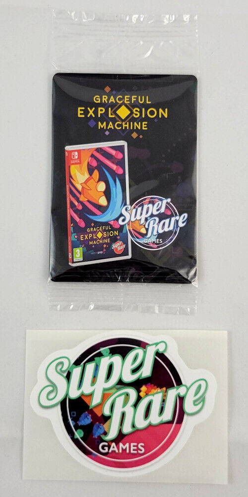 TC SRG Trading Card Pack & Sticker - Graceful Explosion Machine Super Rare Games