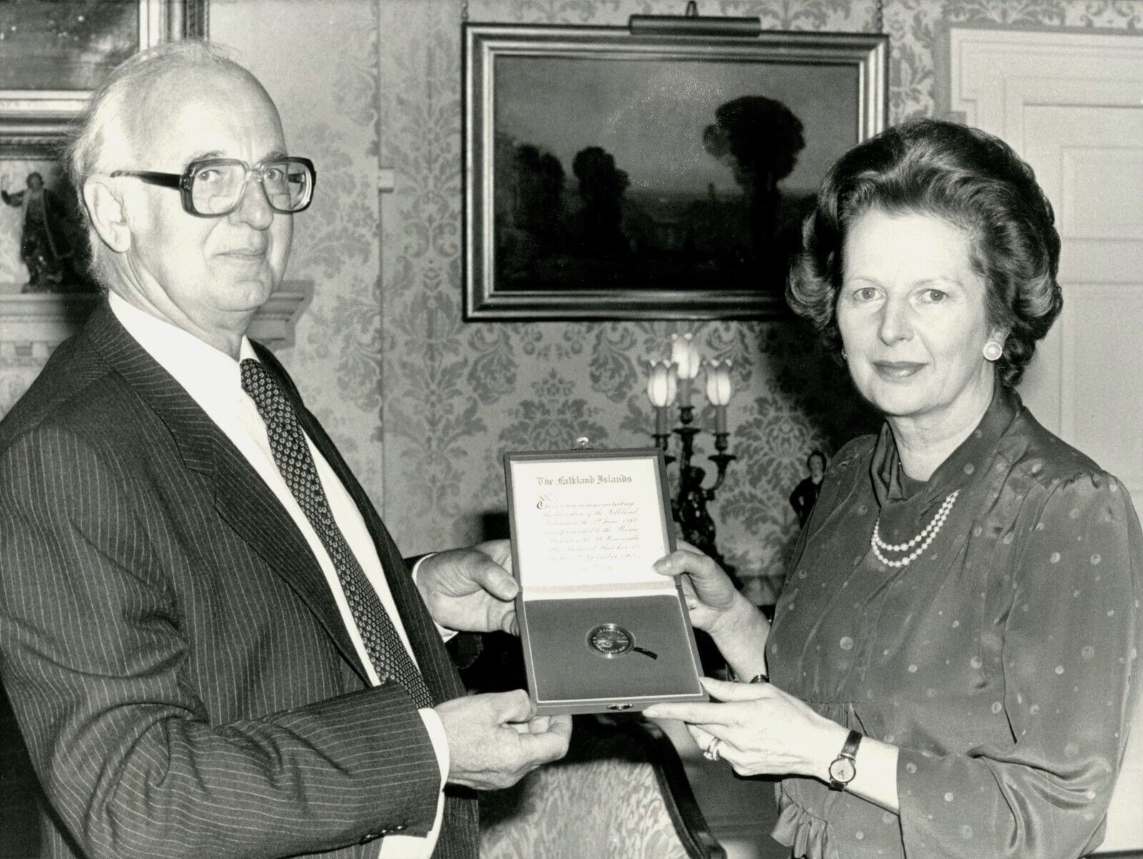 Margaret Thatcher Original Press Photo