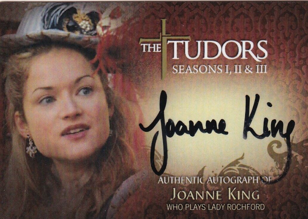 THE TUDORS I, II & III Autograph TA-JK Joanne King as Lady Rochford
