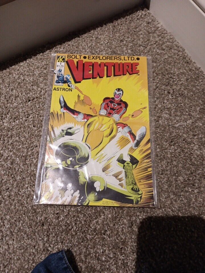 VENTURE #1 -- Erik Larsen -- AC Comics 1986