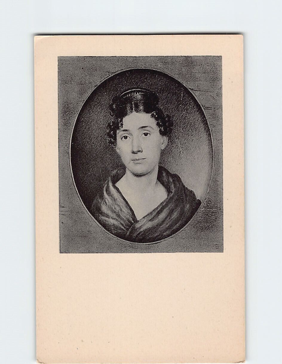 Postcard Self Portrait By Sarah Goodridge, Smithsonian American Art Museum, DC