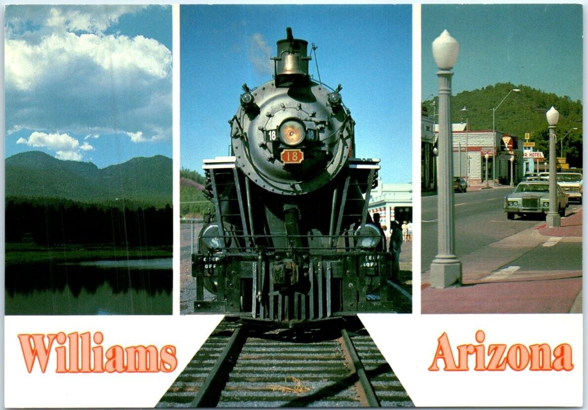 Postcard - Williams, Arizona, USA