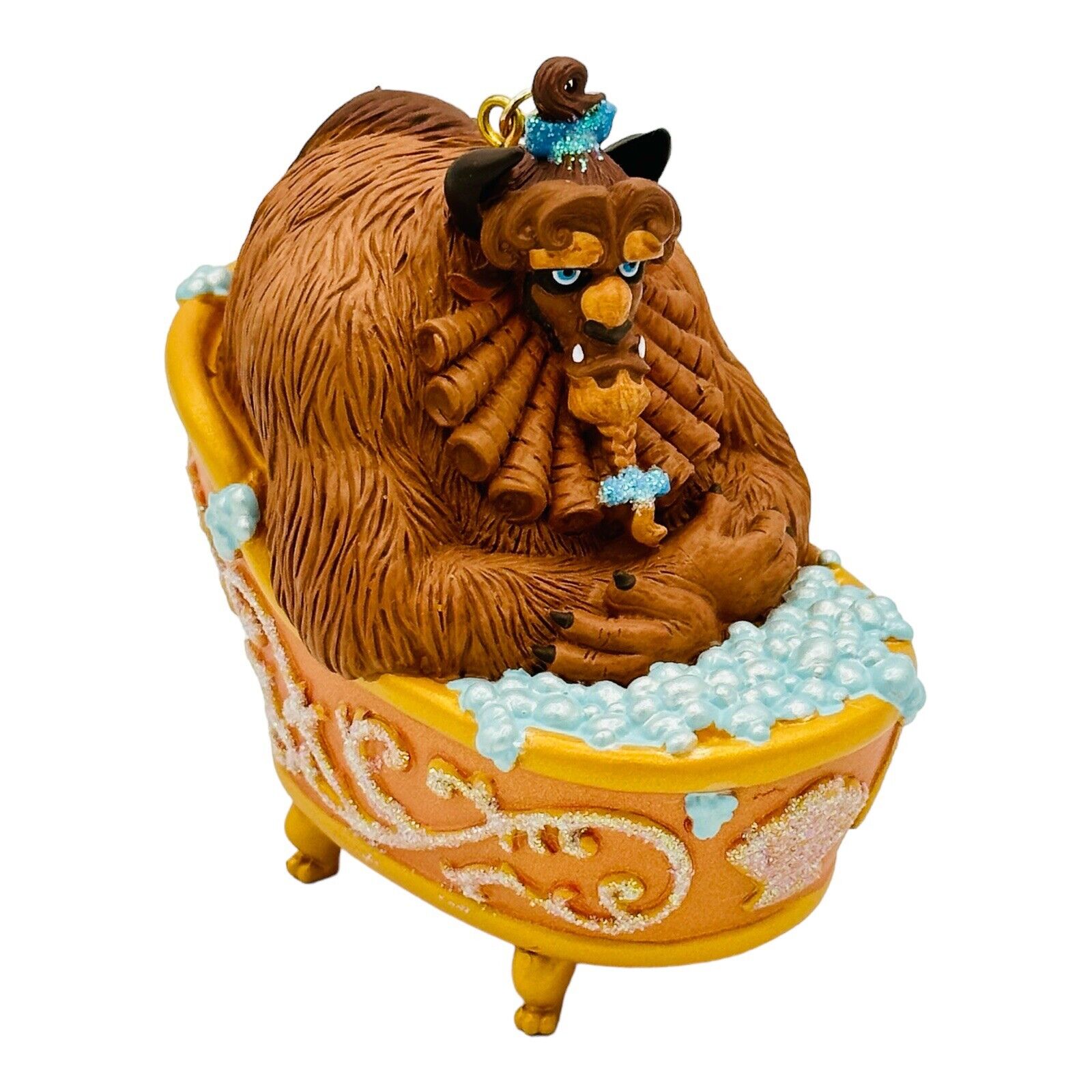 Disney Sketchbook Ornament Bath Time for The Beast 2015 Beauty and the Beast Tub