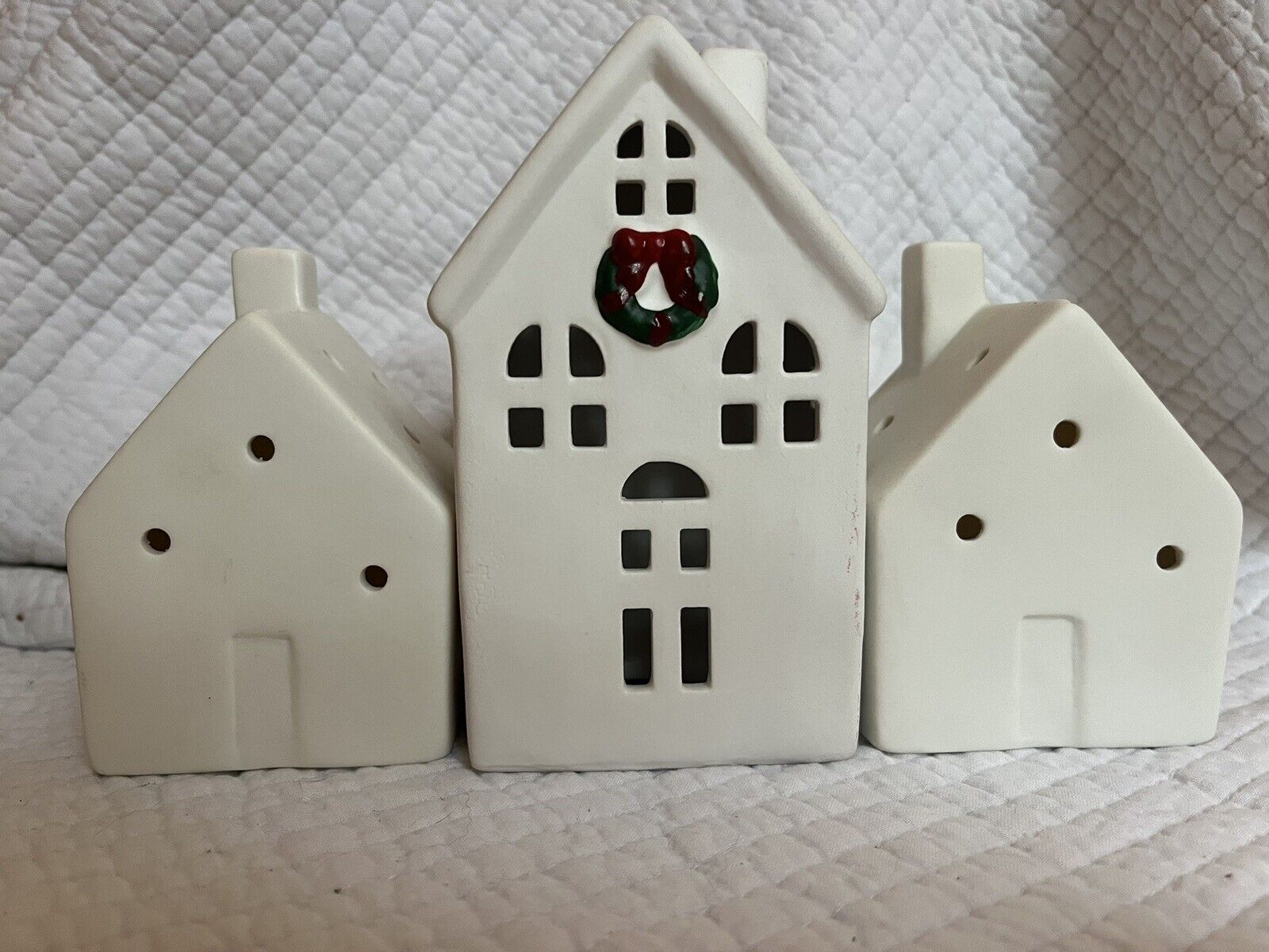 Boho Ceramic Christmas Houses