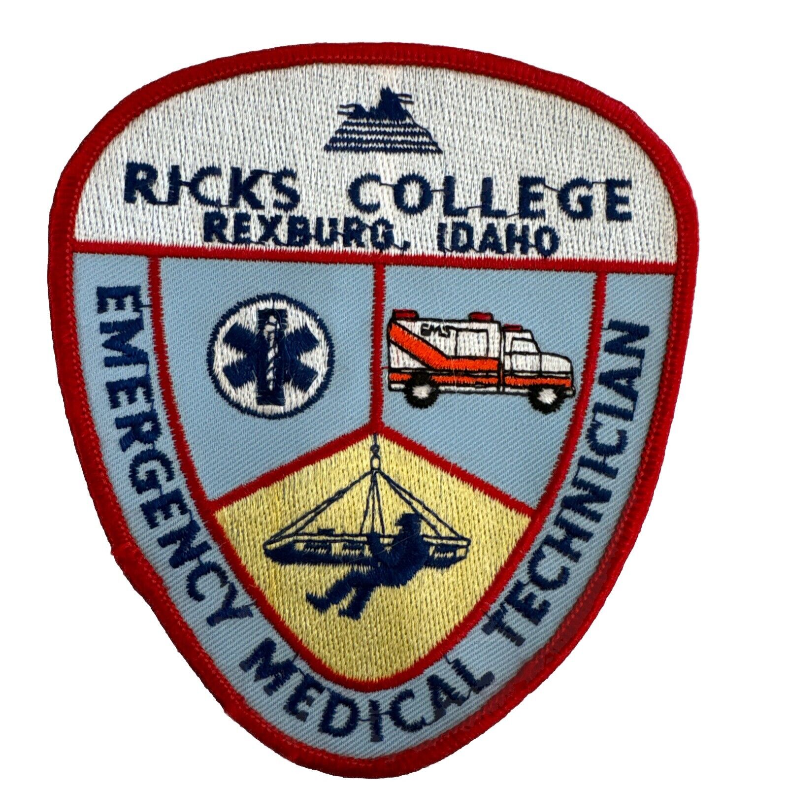 Rick’s College EMT Rexburg, Idaho Emergency Medical Technician Patch