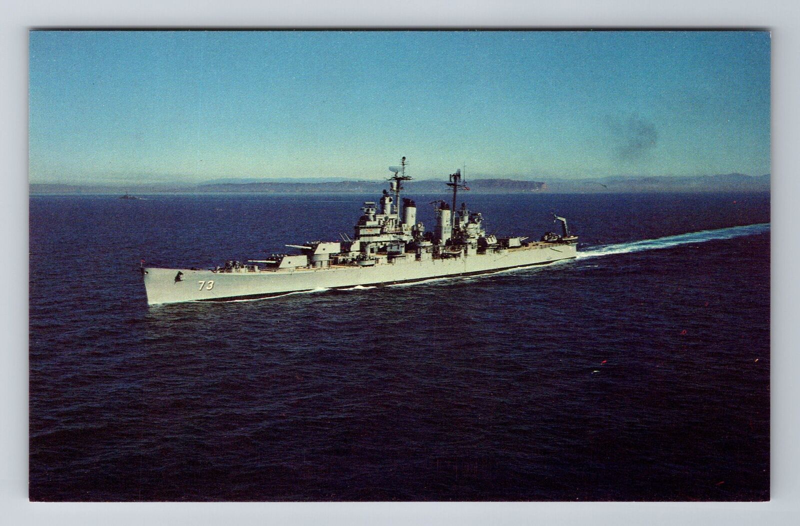 USS St Paul, Ships, Transportation, Antique Vintage Souvenir Postcard