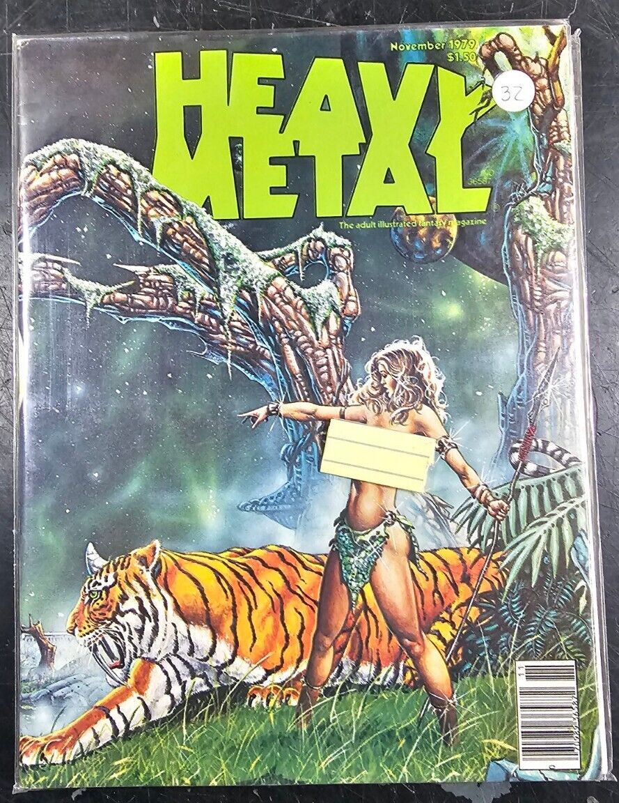 Heavy Metal  Magazine November 1979 Good Condition (Part Of A Collection)