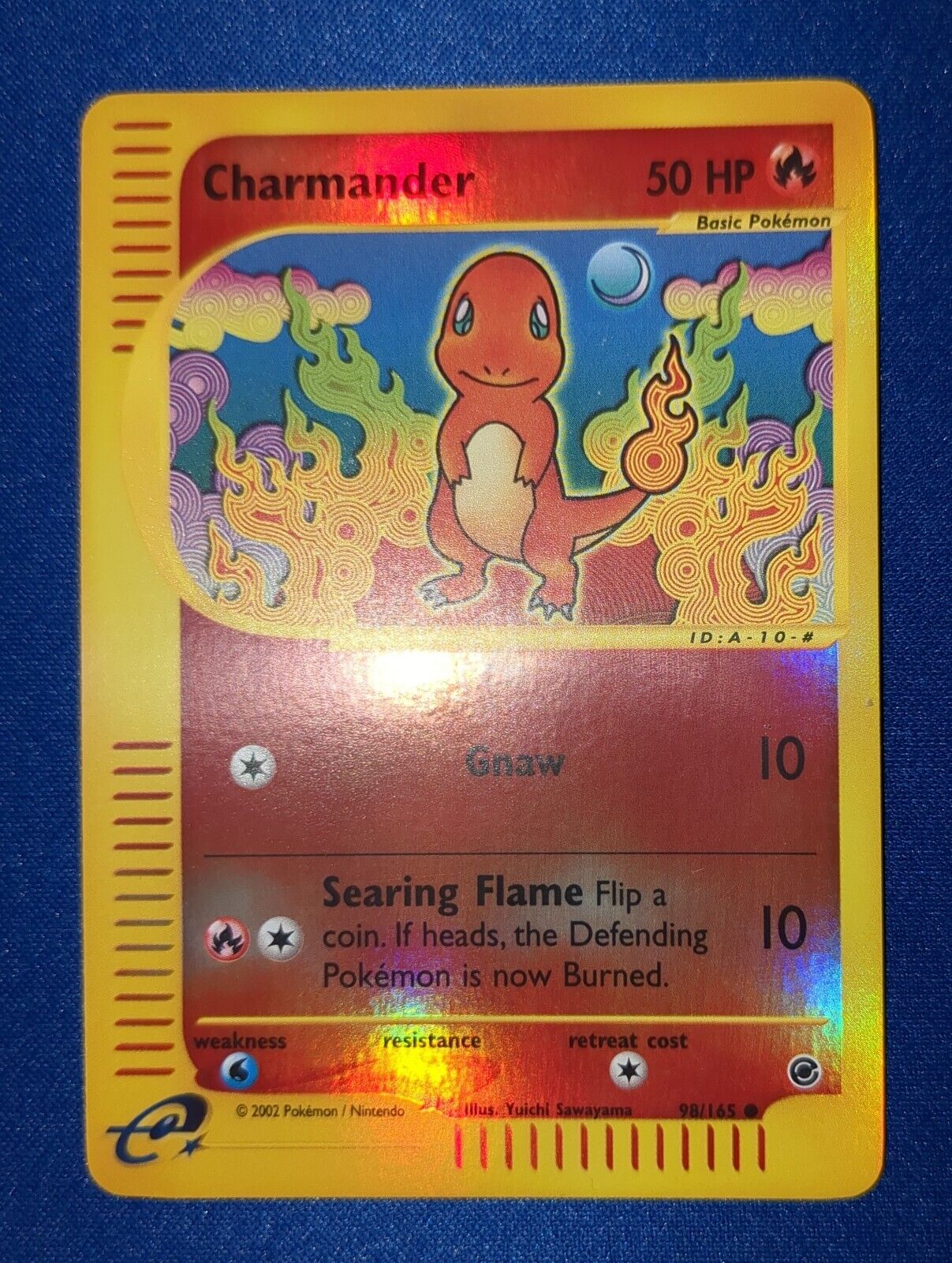Pokemon EXPEDITION - #98/165 Charmander - ENG - Reverse Holo - NM+
