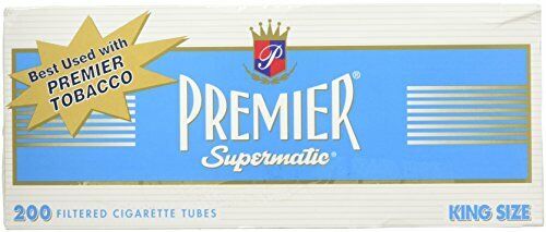 Premier King Size Light Cigarette Tubes [50 boxes]