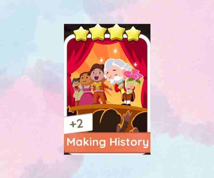 Monopoly Go 4star - Making History⚡️Fast delivery⚡️Please Read Description