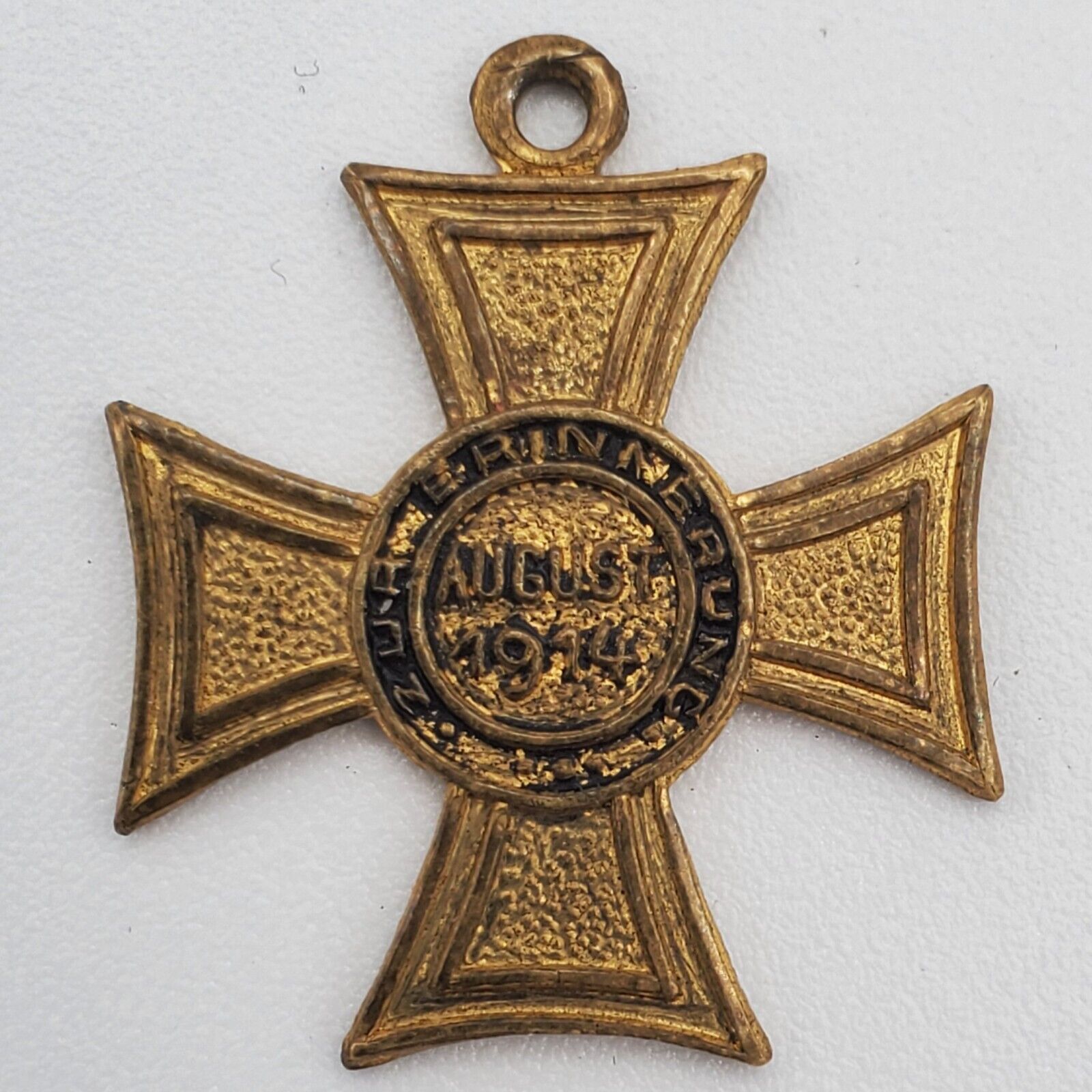 WW1 German Iron Cross medal 1914 August original service patreotic award badge