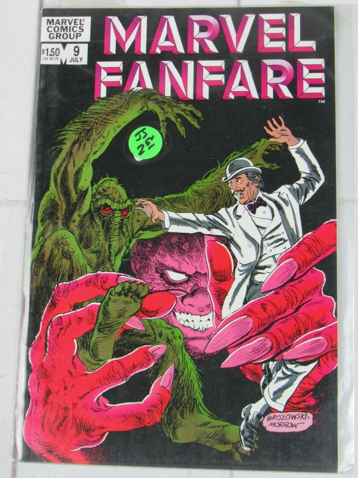 Marvel Fanfare #9 July 1983 Marvel Comics 