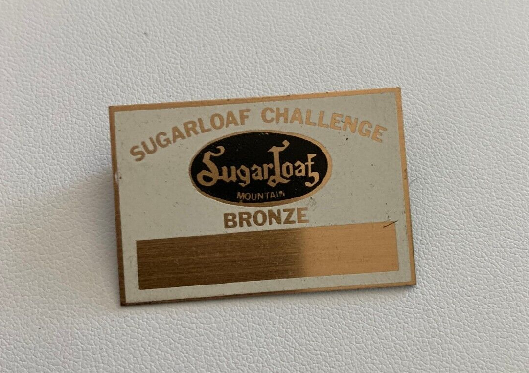 Sugarloaf Challenge Sugarloaf Mountain Bronze Pin