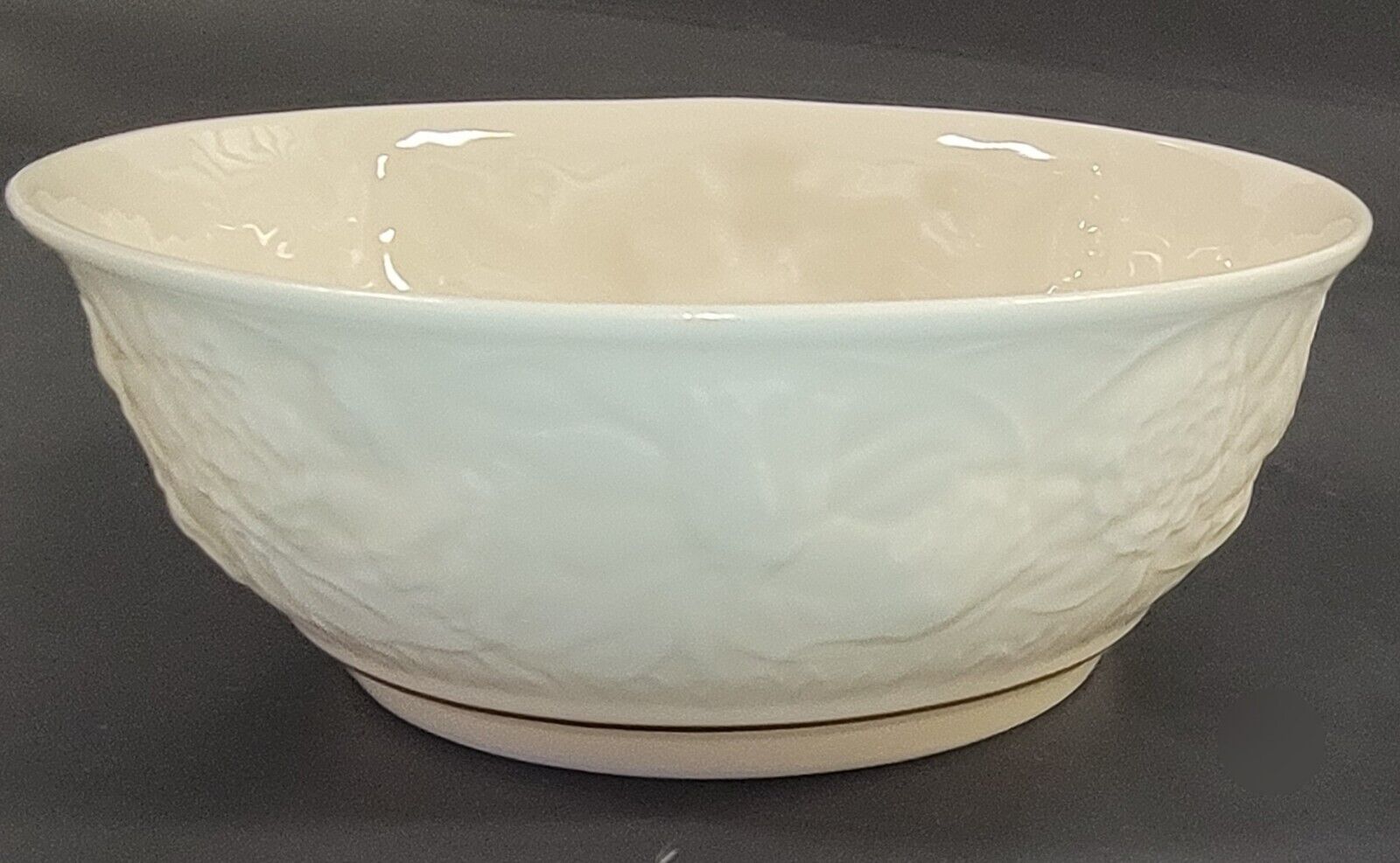 Belleek Serenity 1990s Coupe Cereal Or Soup Bowl Excellent Condition 