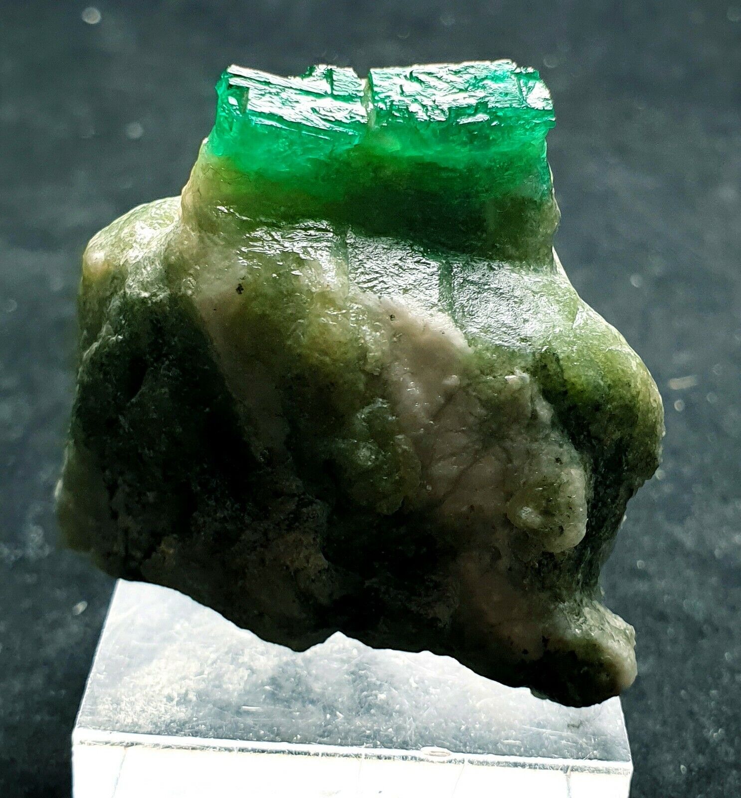 100-gm Collection Grade Natural Emerald well Termination Specimen@ Swat Mine PK